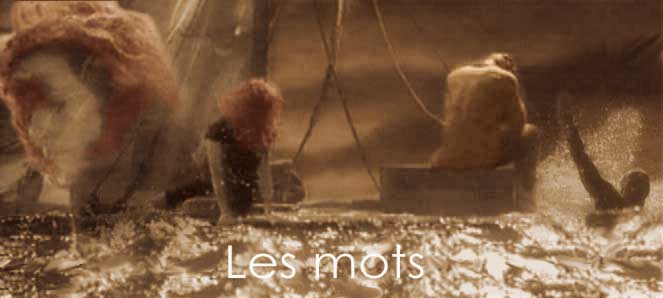 "Les mots sont nos vies"