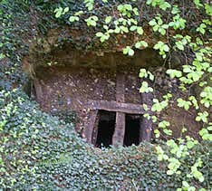 entre des oubliettes du chteau de l'Herm, ou "fut" enferm Jacquou